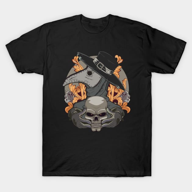 Plague Doctor T-Shirt by origato